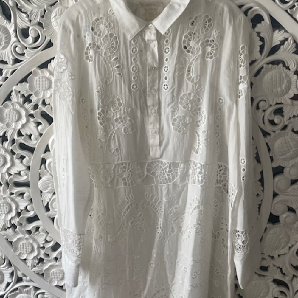 Johnny Was Charlotta Eyelet dress